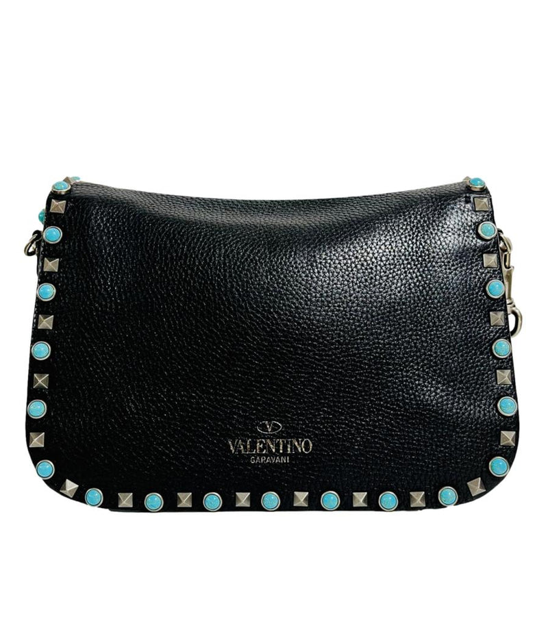 Valentino Leather Guitar Rockstud Bag