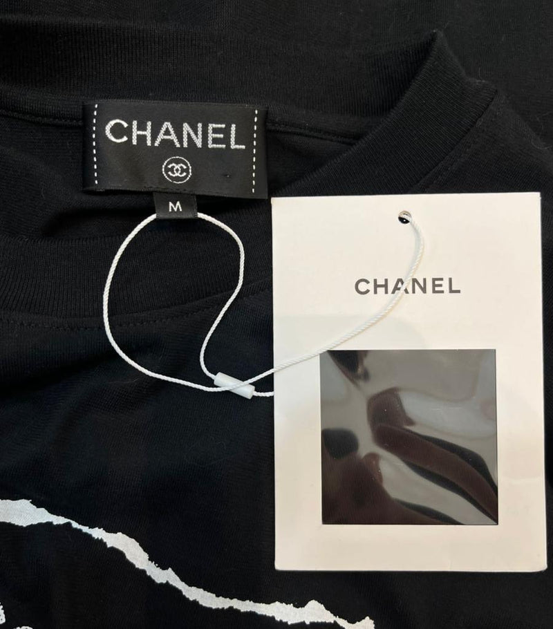 Chanel Coco Logo Cotton Sweatshirt. Size M