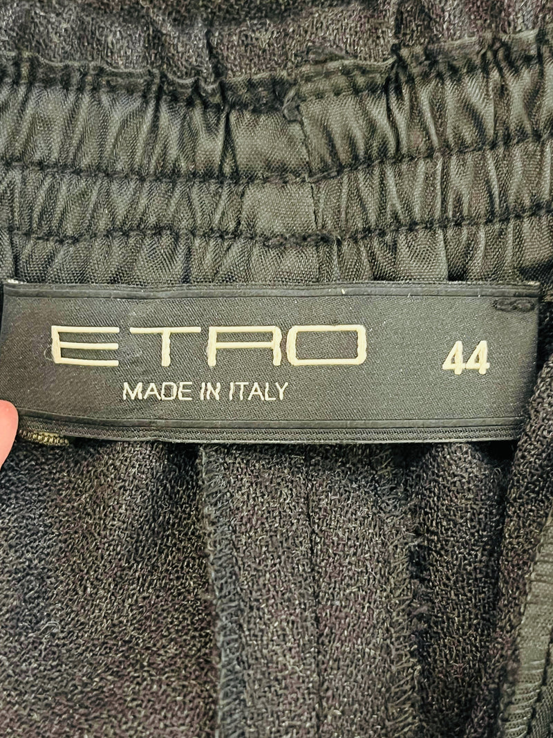 Etro Wool Trousers. Size 44IT
