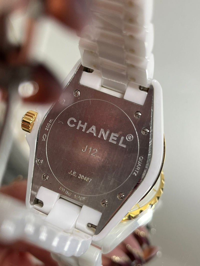 Chanel J12 Watch 18k Rose Gold, Diamond & Ceramic