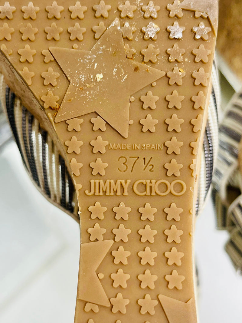 Jimmy choo hot sale cork heels