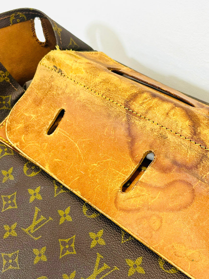 Louis Vuitton Vintage Monogram Canvas Steamer Travel Bag
