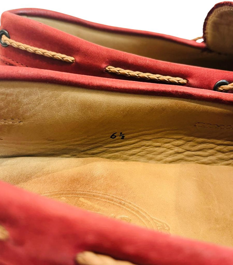 Tod's Suede Driving Loafers. Size 40