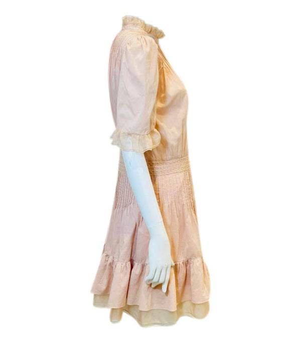 Pia Tjelta Silk & Cotton Dress. Size L