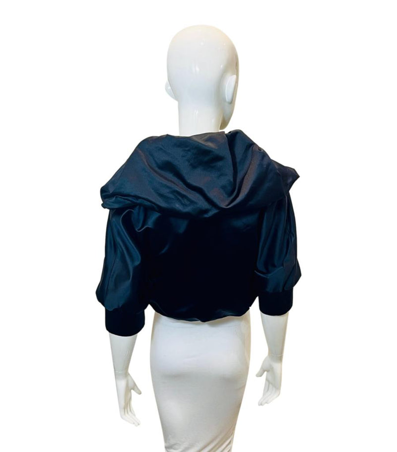 Dolce & Gabbana Silk Blend Bolero Jacket. Size 44IT