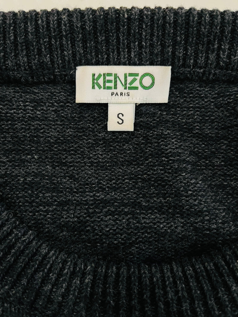 Kenzo 'Eye' Motif Cotton Jumper. Size S