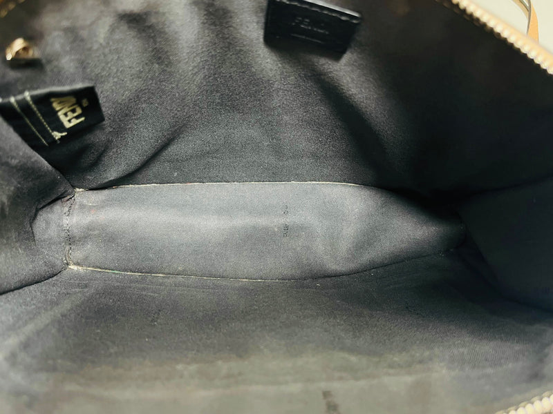 Fendi Rainbow Stud Leather Crossbody Bag