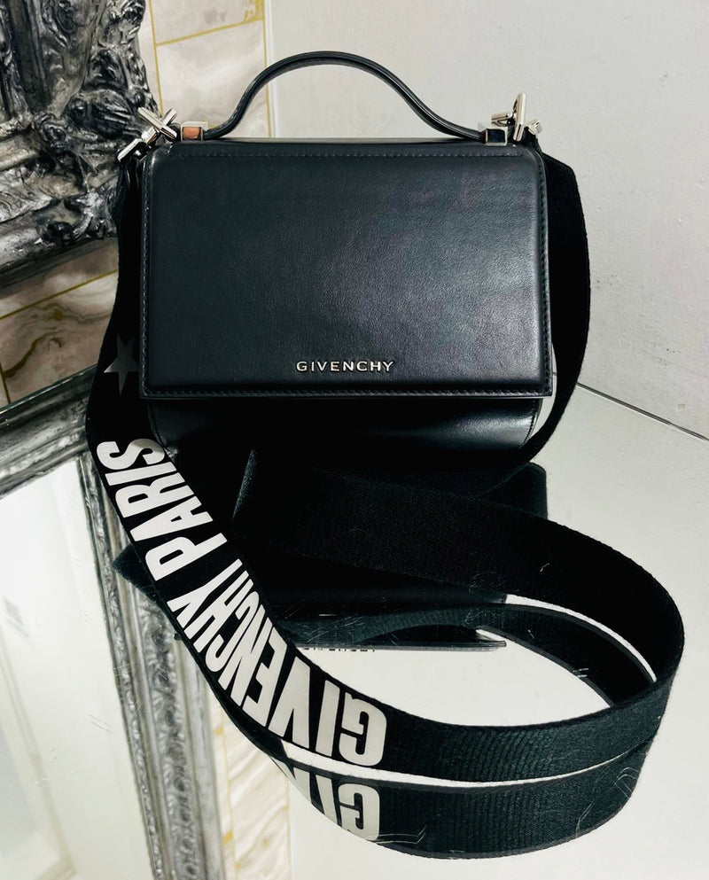 Givenchy Pandora Box Logo Leather Bag