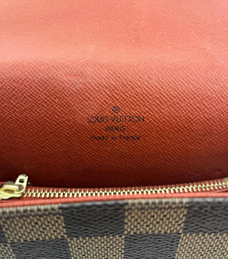 Louis Vuitton  Damier Ebene Coated Canvas Tribeca Bag