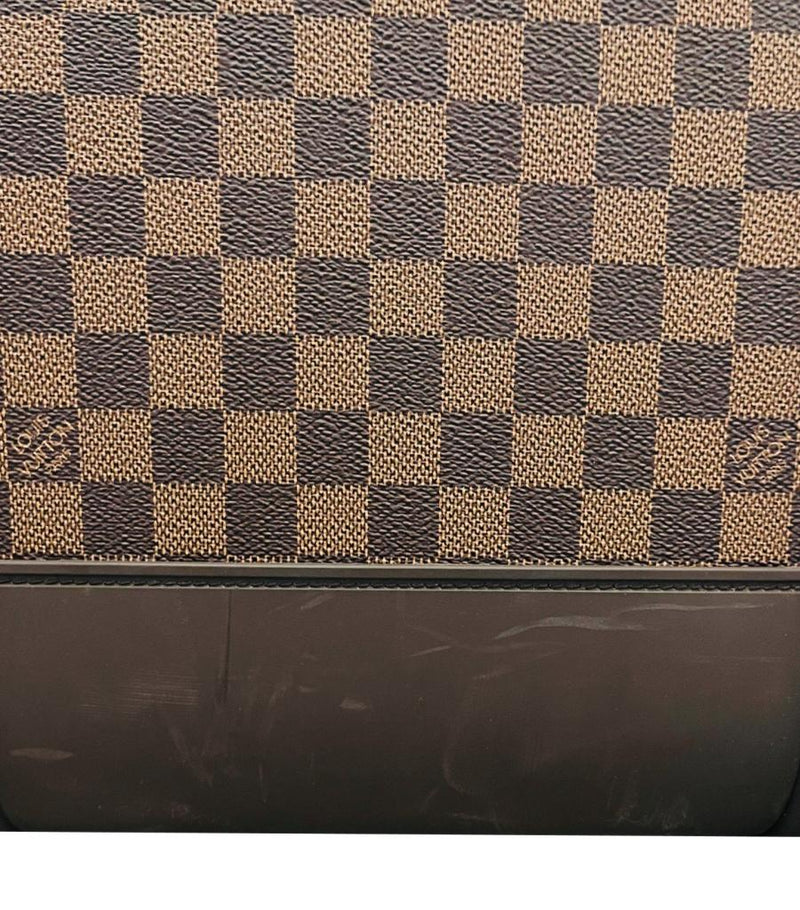 Louis Vuitton Damier Ebene Coated Canvas Eole Convertible Rolling Luggage Bag