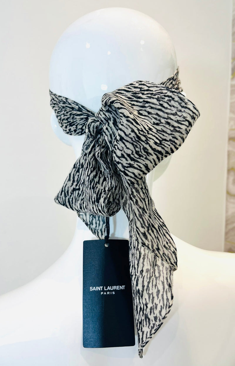 Saint Laurent Wool Scarf