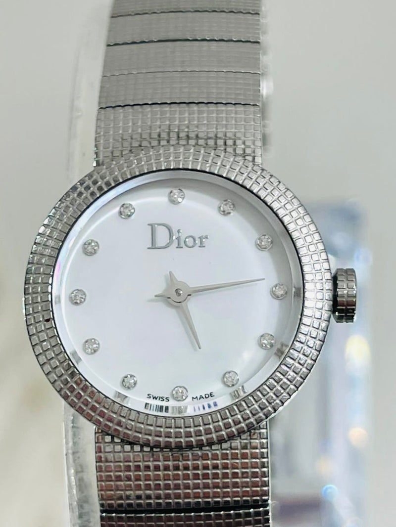 Christian Dior Diamond Dot Dial Baby D Watch