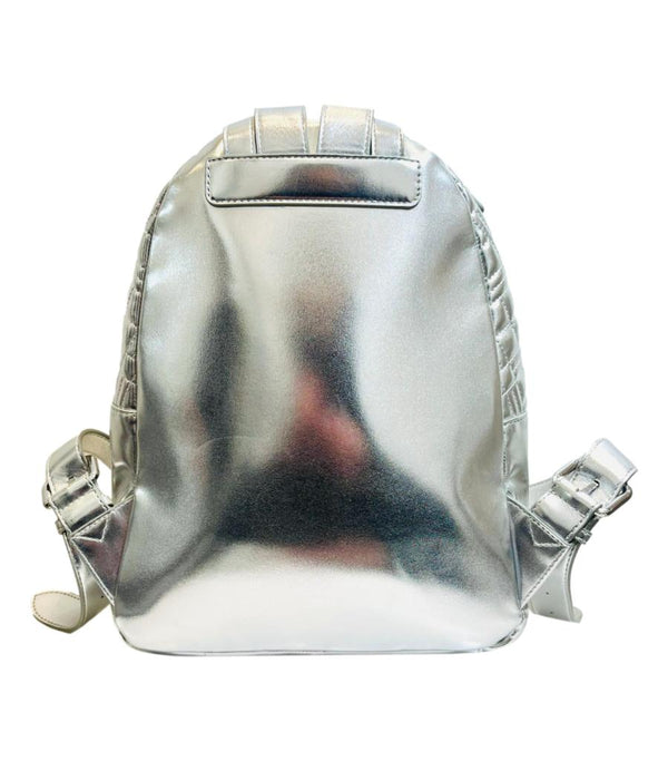 Love Moschino Metallic Logo Backpack