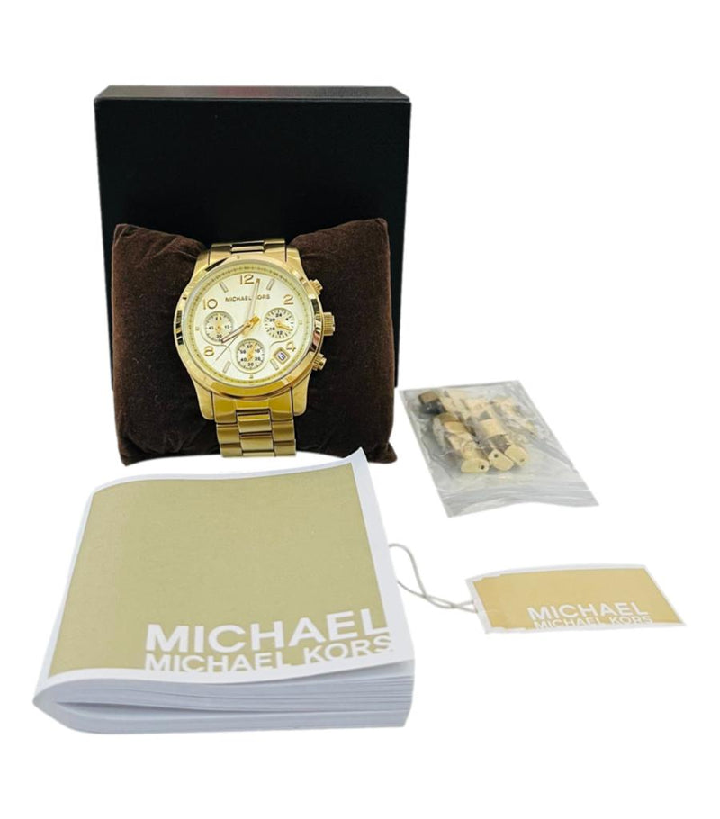 Michael Kors Runway Chronograph Stainless Steel Watch