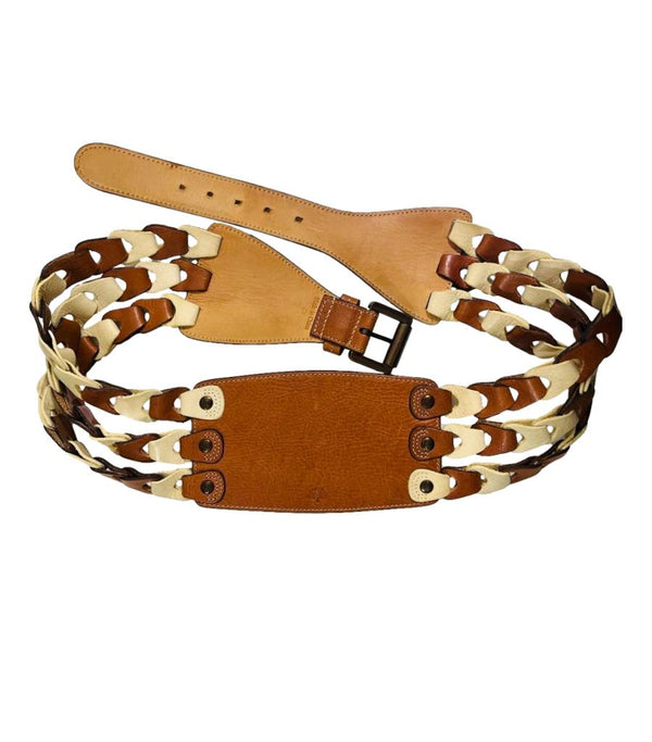 Mulberry Leather Cinch Belt