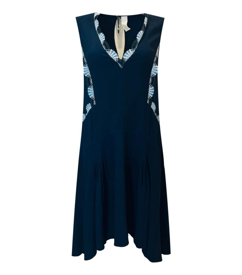 Peter Pilotto Crochet Detailed Dress. Size 6UK