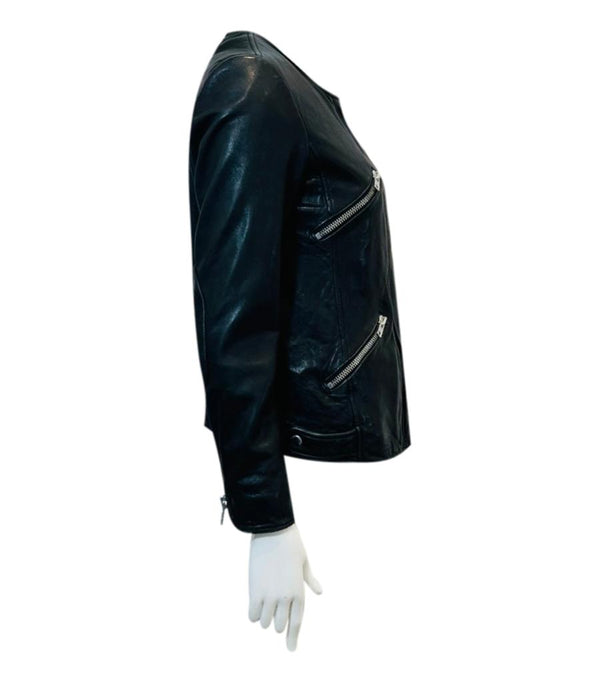 Isabel Marant Etoile Lambskin Biker Jacket. Size 38FR