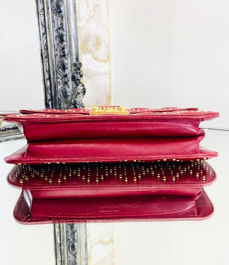 Christian Dior Cannage Dioraddict Studded Bag