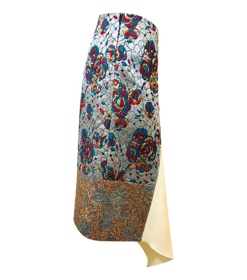 Stella McCartney Wool Asymmetric Skirt. Size 38IT