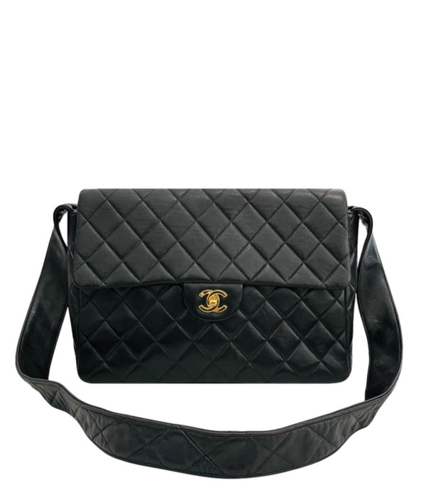 Chanel Vintage Classic Quilted Leather Flap Bag