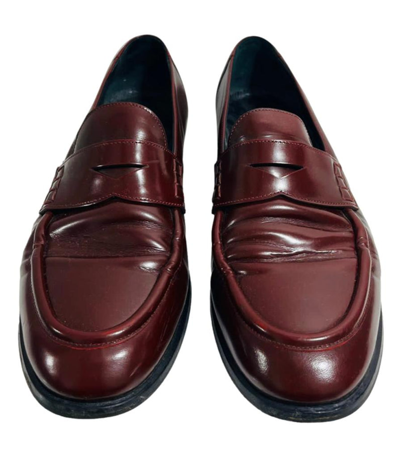 Burberry Leather Loafers. Size 38