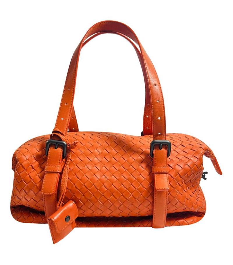 Bottega Veneta Intrecciato Montaigne Leather Bag