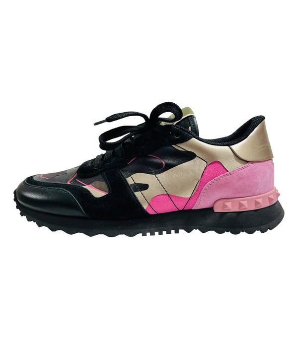 Valentino Rockrunner Leather Sneakers. Size 39
