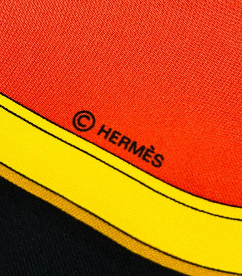 Hermes Grand Apparat Silk Scarf