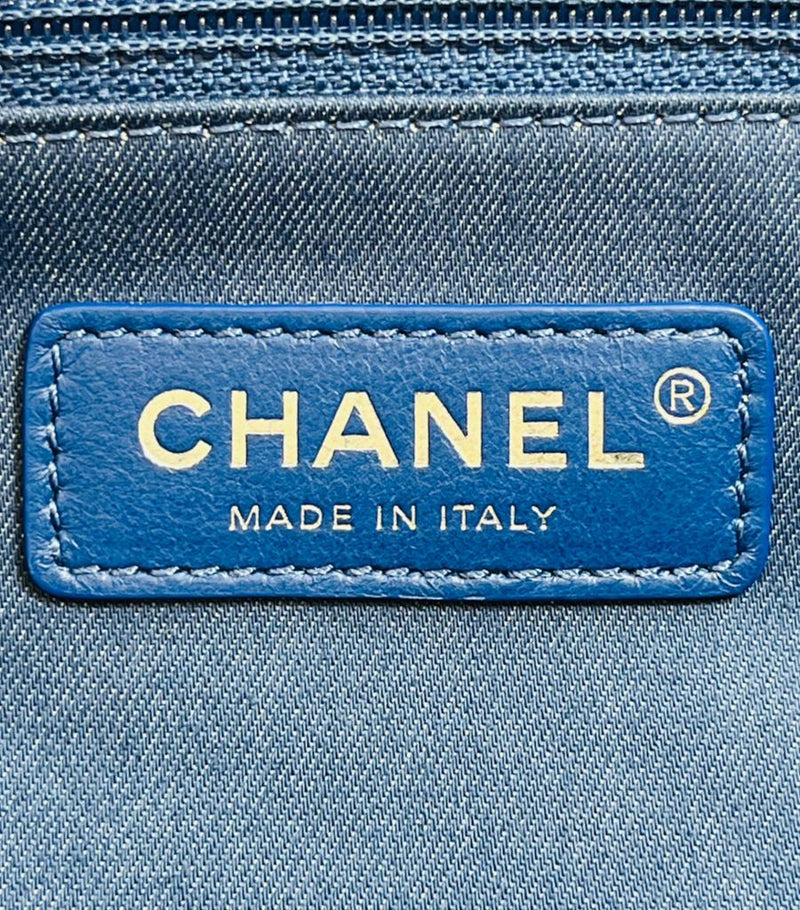 Chanel Venise Biarritz Canvas Flap  Bag
