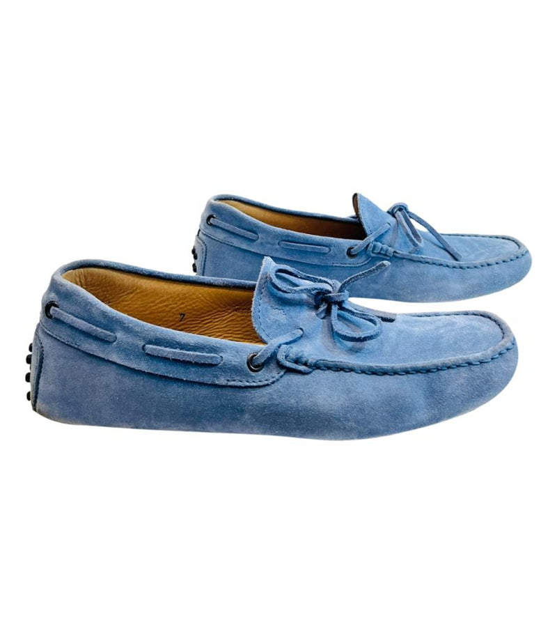 Tod's Suede Driving Loafers. Size 41