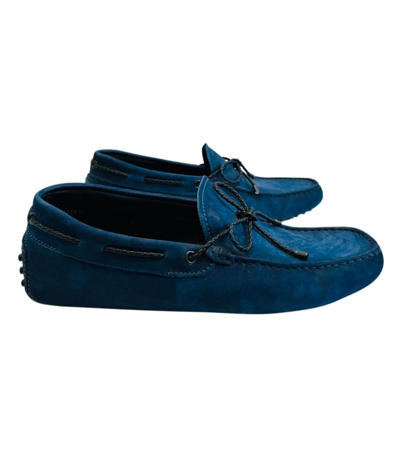 Tod's Suede Driving Loafers. Size 41
