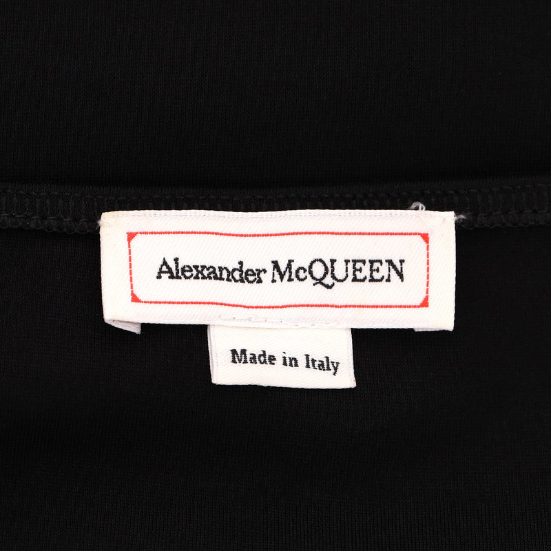 Alexander McQueen Puffed-Sleeve Jersey Bodysuit. Size 42IT