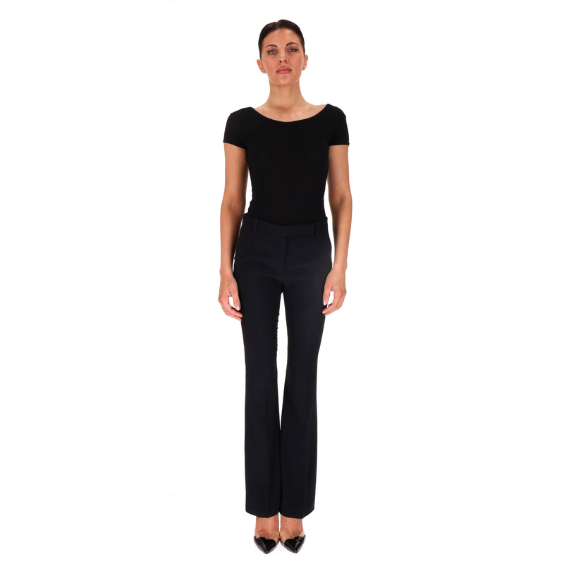 Alexander McQueen Flared Tailored Trousers. Size 40IT