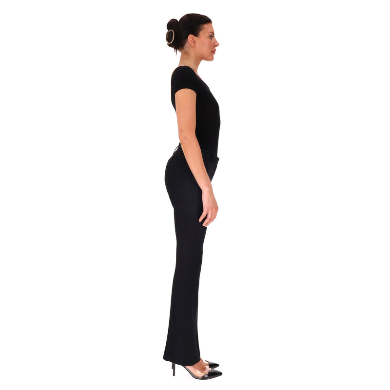 Alexander McQueen Flared Tailored Trousers. Size 40IT