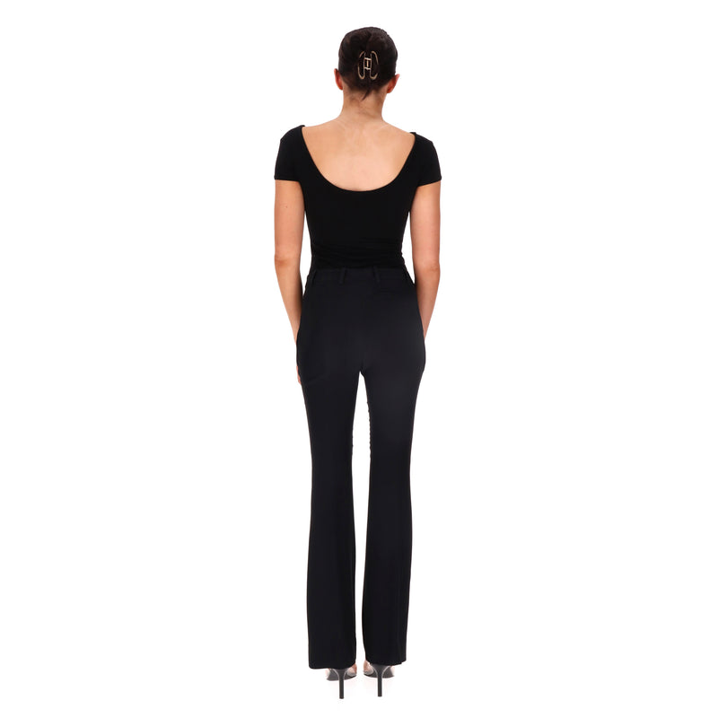 Alexander McQueen Flared Tailored Trousers. Size 40IT