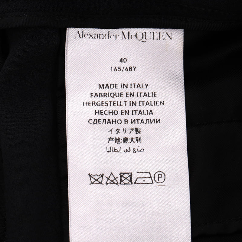 Alexander McQueen Flared Tailored Trousers. Size 40IT