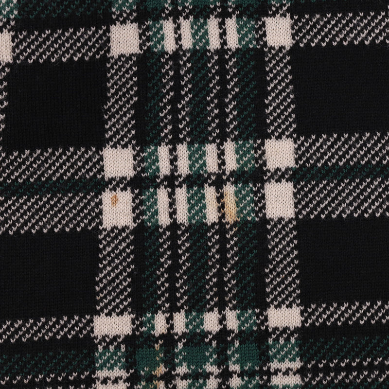 Alexander McQueen Plaid Check Fitted Wool Dress. Size M