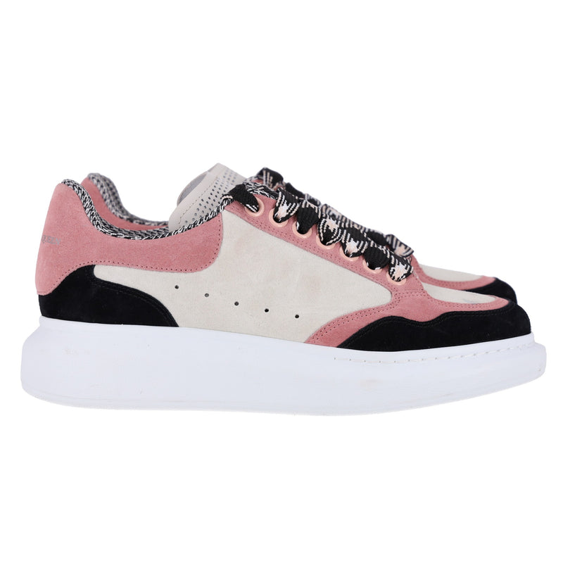 Alexander McQueen Oversized Low-Top Suede Sneakers. Size 39