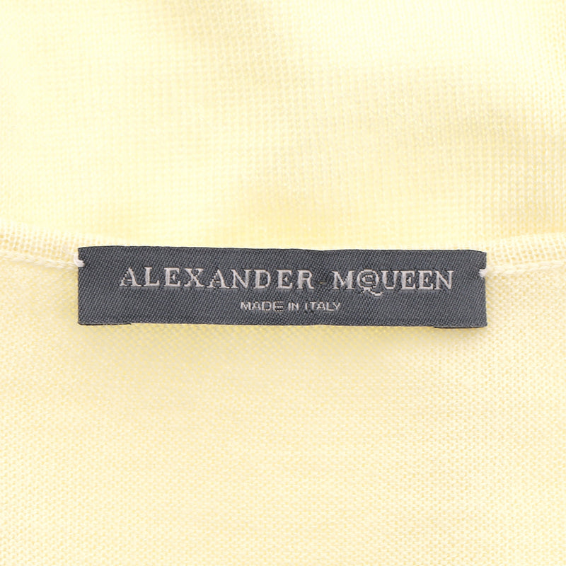 Alexander McQueen Cashmere, Wool & Silk Blend Knot Detail Top. Size M