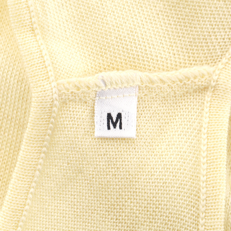 Alexander McQueen Cashmere, Wool & Silk Blend Knot Detail Top. Size M