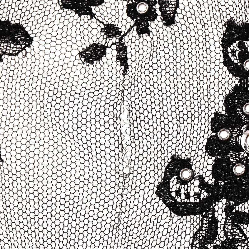 Alexander Wang Lace & Grommet  Blouse.Size 2