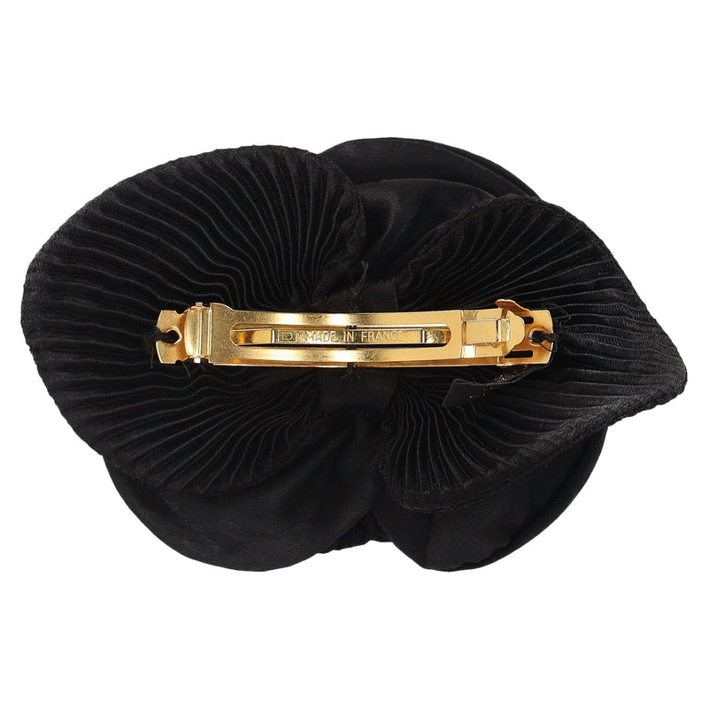 Alexandre De Paris Pleated Flower Hair Clip