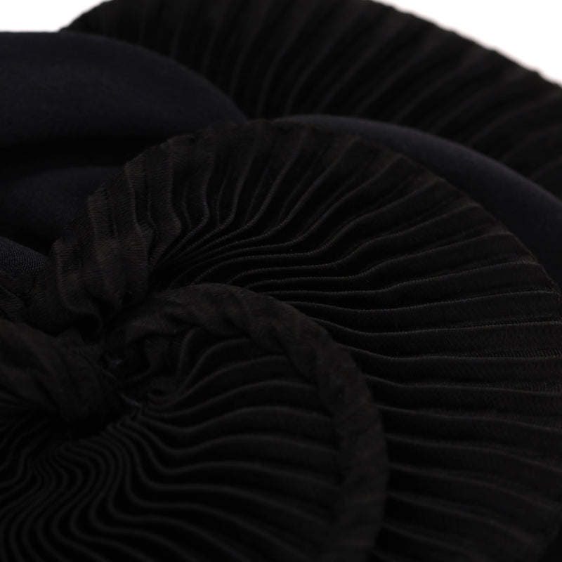 Alexandre De Paris Pleated Flower Hair Clip