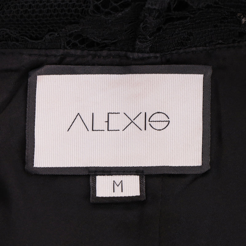 Alexis Floral Lace Detailed Midi Dress. Size M
