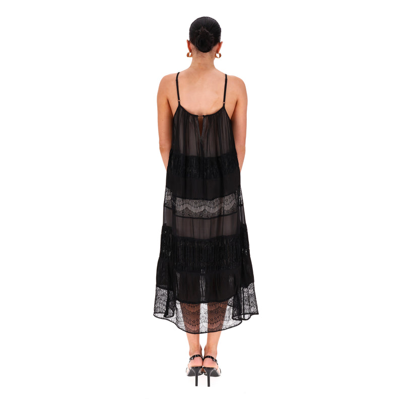 Alice + Olivia Lace Slip Dress. Size S