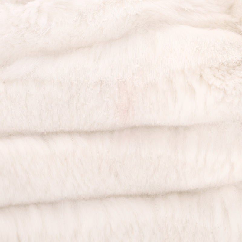 Amanda Wakeley Panelled Fur Coat. Size M