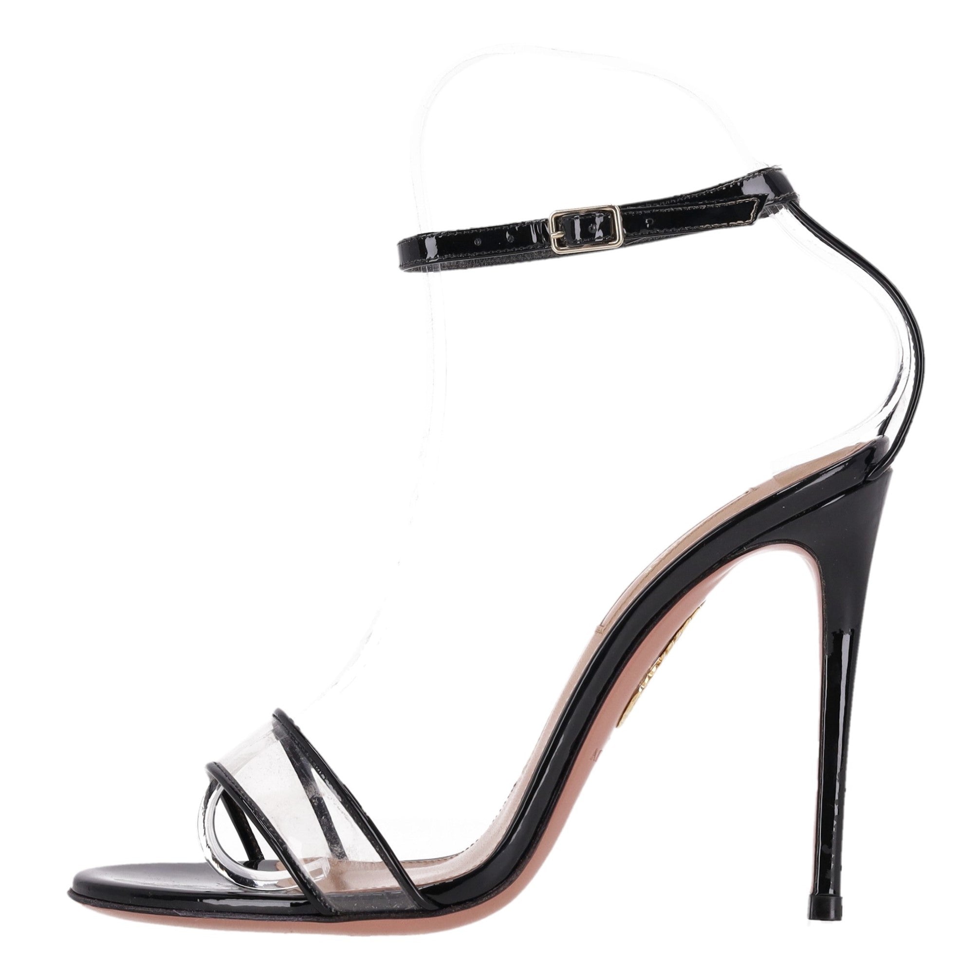 Fffggf Aquazzura Patent Leather & PVC Sandals. Size 36 – Shush London