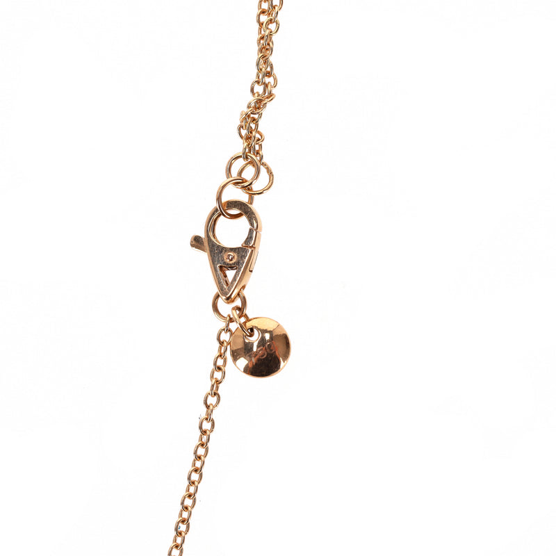 Asprey Chaos Pendant With Amethyst, Kunzite & Diamond In 18k Rose Gold Necklace