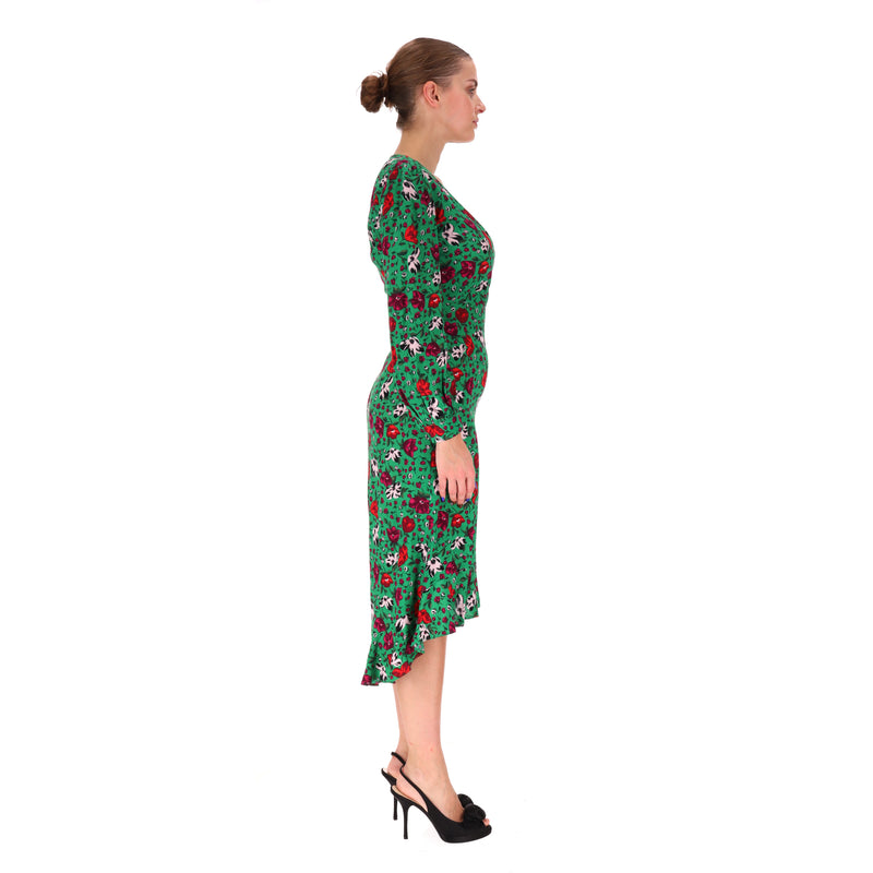 BA&SH Floral Midi Dress. Size 1
