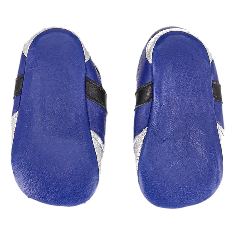Baby Dior Metallic Leather Sneakers/Slippers. Size 18
